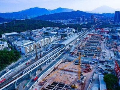 地铁14号线建设持续发力   深圳东部最大综合交通枢纽开启主体施工