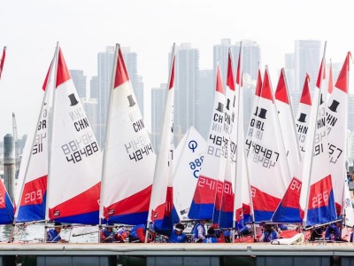 2020中国杯青少年帆船赛南山开赛，拉开五大组别激战序幕