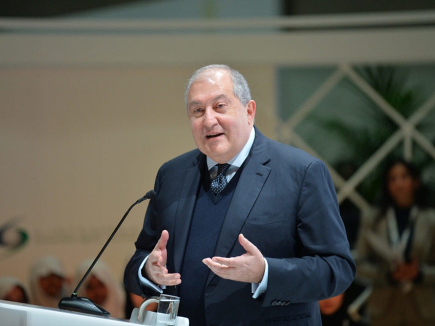 亚美尼亚总统萨尔基新冠病毒核酸检测为阳性 