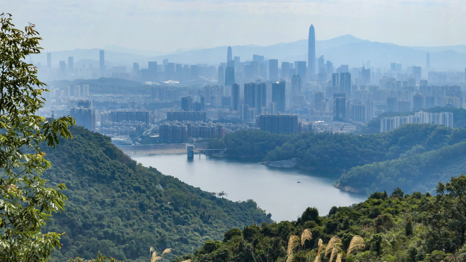 风景绝美！深圳市中部郊野径建成开放 全长24.74公里，横跨三区