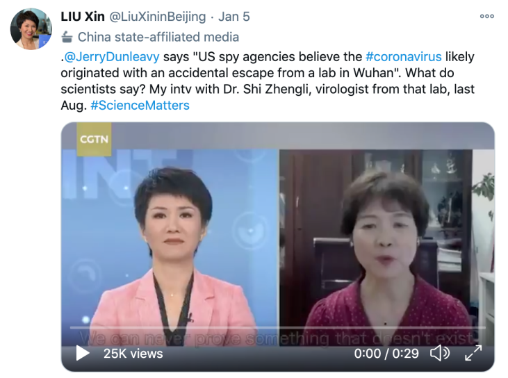 CGTN刘欣与西方媒体人的又一次论辩：请拿出“不可争辩”的证据！