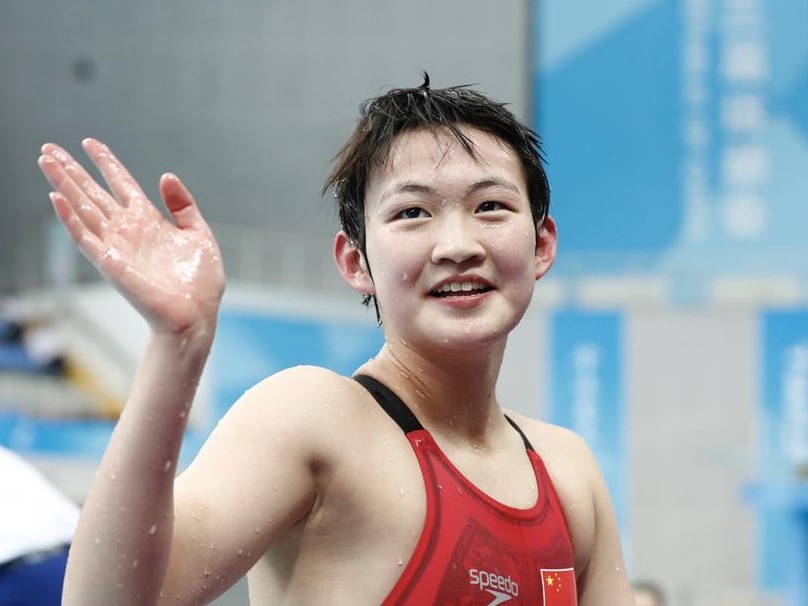中国游泳争霸赛收官  1500米自由泳李冰洁强势回归