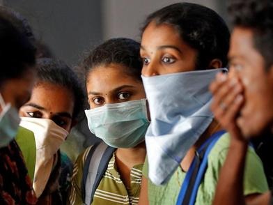 印度新增新冠肺炎确诊病例16311例 累计确诊超1046万例 