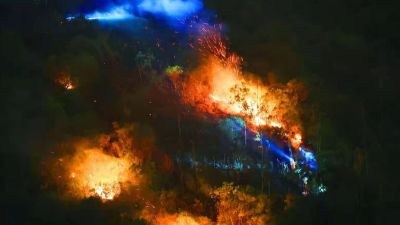 【全程高能】记录深圳大南山火灾的315分钟