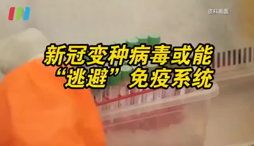新冠变种病毒或能逃避免疫系统