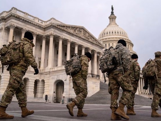 美国防部授权派遣1.5万名国民警卫队士兵保卫总统就职典礼