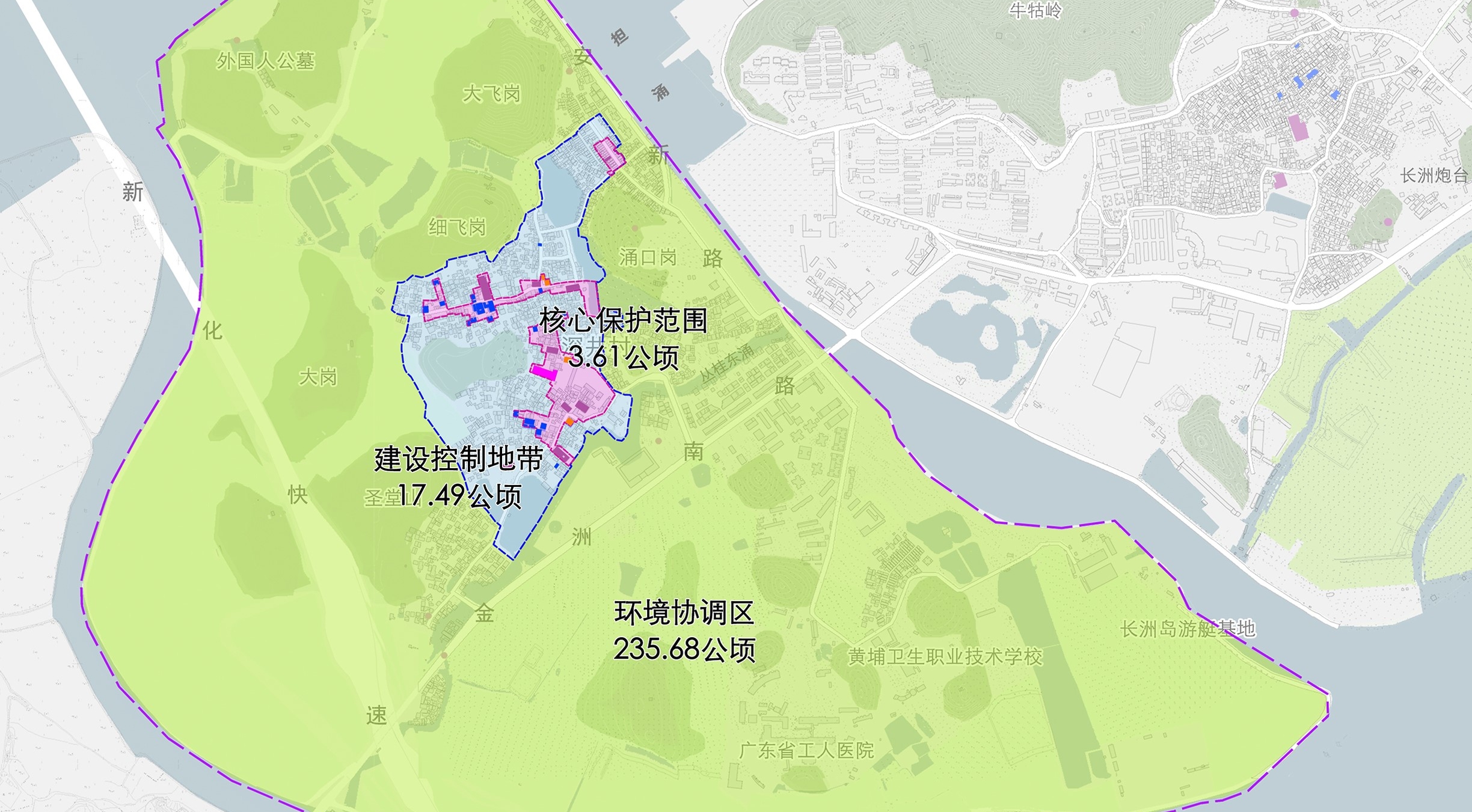 长洲岛700年古村保护规划公示：新建建筑不超24米
