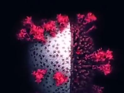 新冠病毒究竟长什么样?首个3D图像曝光：像一颗残败不堪的星球