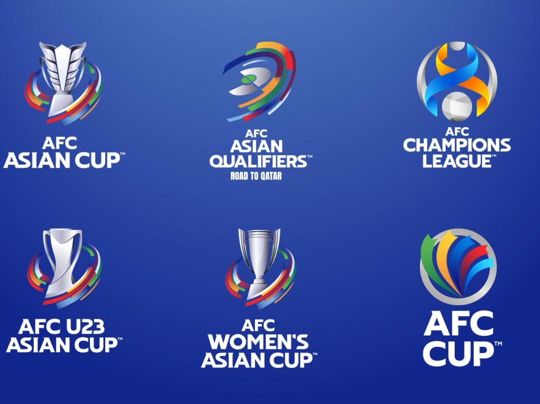 亚足联推出多项国家队及俱乐部赛事全新品牌标识