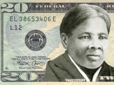非裔将首次登上美钞 取代“奴隶主”前总统