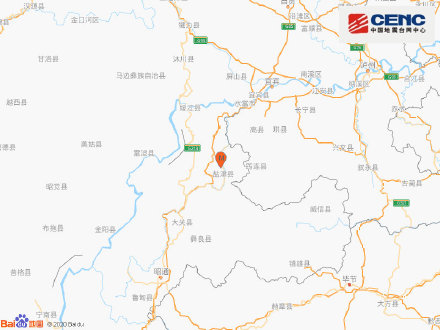 云南昭通市盐津县发生4.7级地震，震源深度10千米