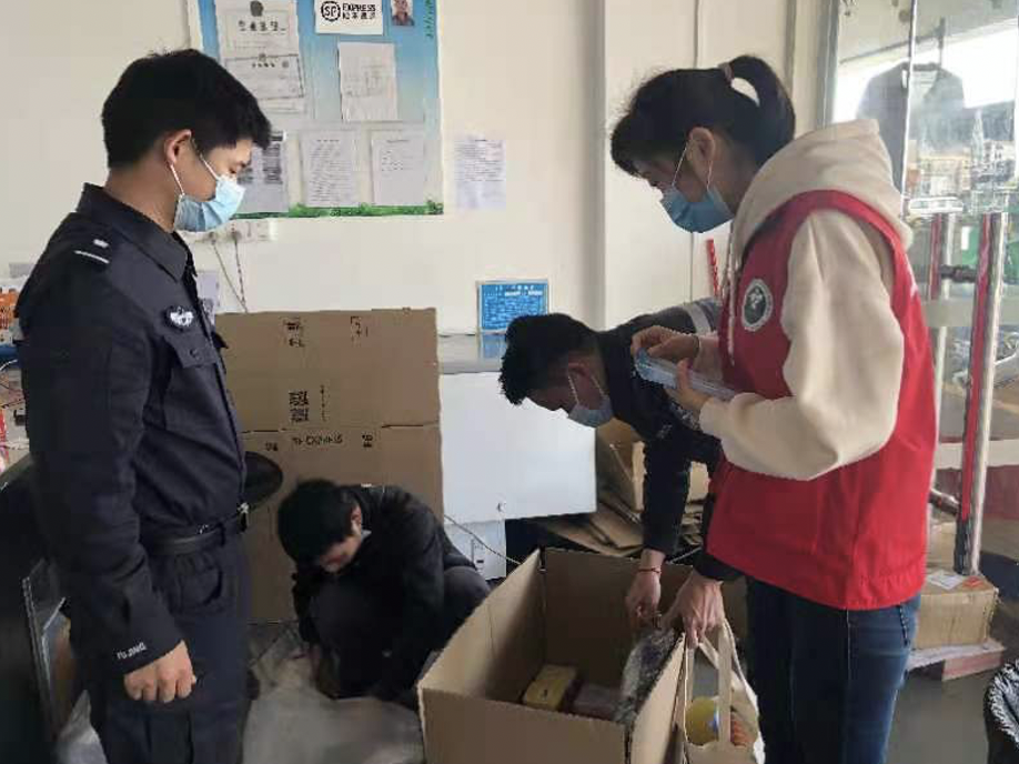 拒“代运”  齐禁毒  南澳办事处开展寄递业禁毒宣传活动