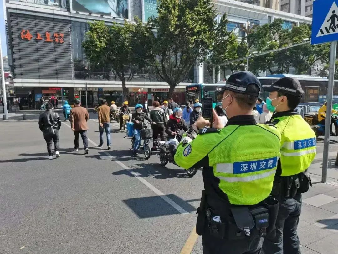 高能预警！今日起，整治升级！深南大道深盐路全线禁行无牌电动车！