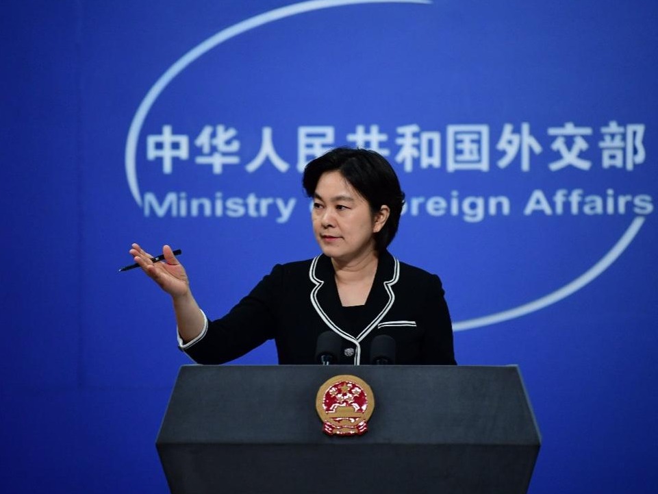 美国政客攻击中国对蓬佩奥等人的制裁措施，外交部回应