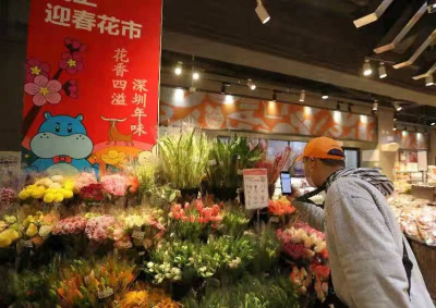 深圳花市会场取消 盒马紧急推出“线上花市”