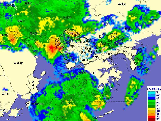 出门带伞！下班放学时段深圳大部分地区有阵雨