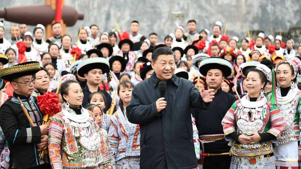 黔山秀水喜迎春——习近平总书记春节前看望慰问贵州各族干部群众