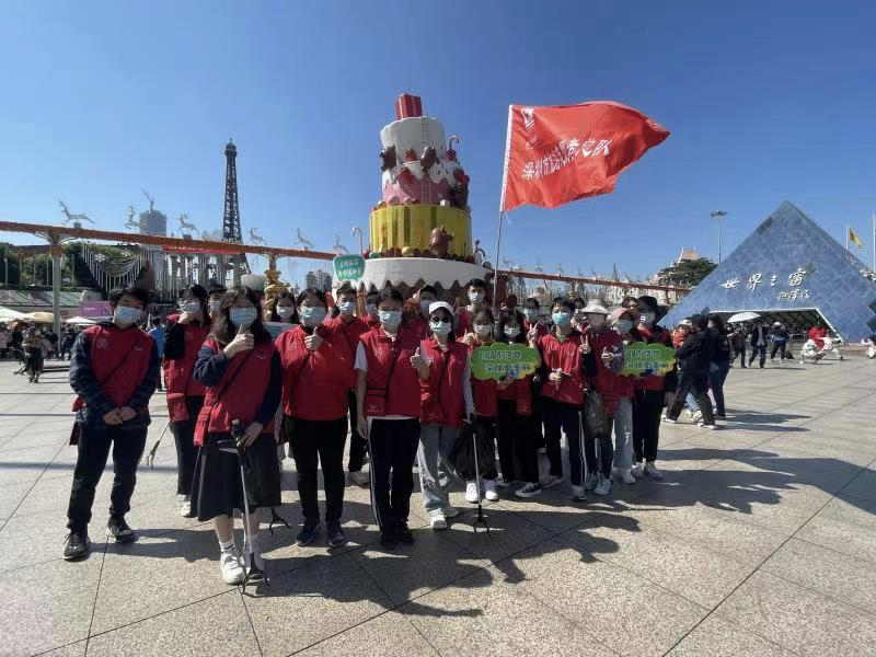 让文明旅游成为靓丽风景，深圳旅游义工开展新春志愿服务