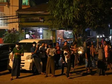 缅甸首都等多地发布限制聚集及宵禁令