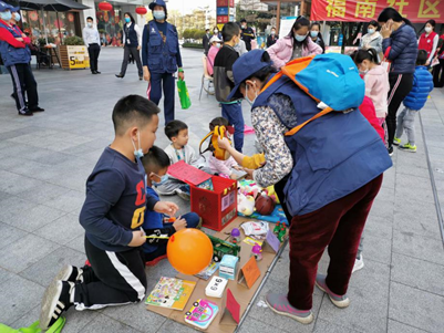 福南社区系列活动充实青少年寒假生活