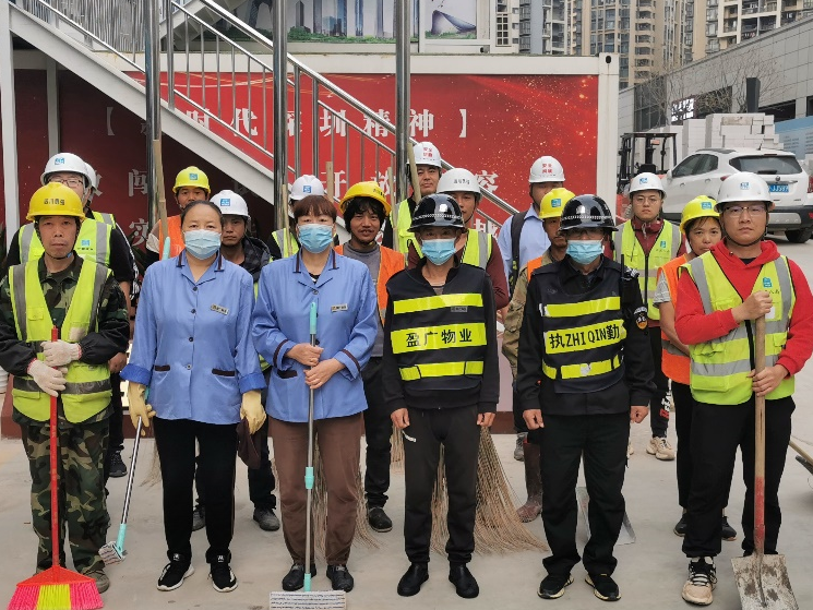 留深不返乡中建八局在深建设者共度“工地新春”