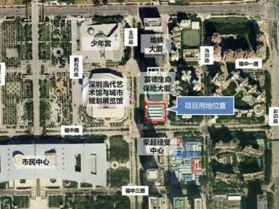 深圳市民中心旁超级靓地出售，物美集团12.57亿元拿下