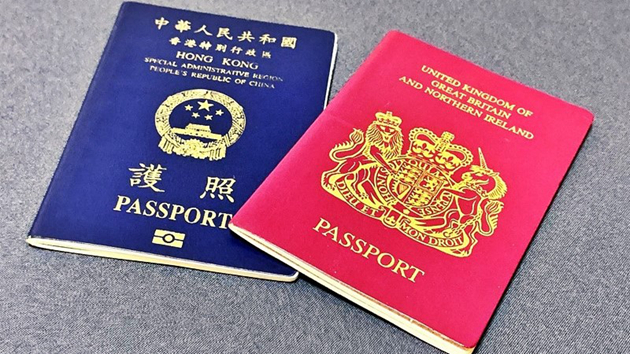 英驻港领馆：港不认双重国籍 持英护照入境或不能获领事协助