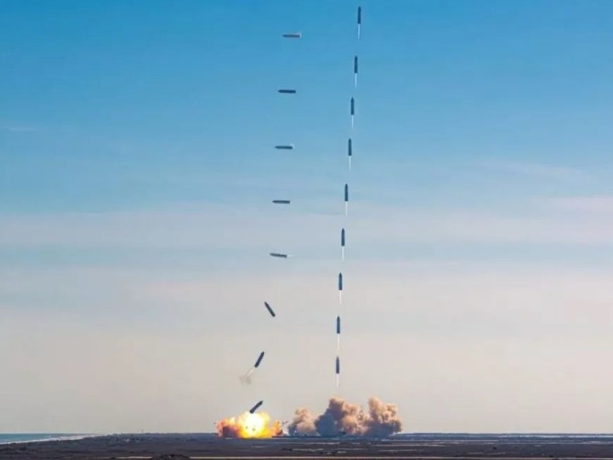 SpaceX“星际”飞船SN9返回着陆时发生爆炸