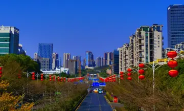 龙岗：大红灯笼高高挂 新春年味扑面来