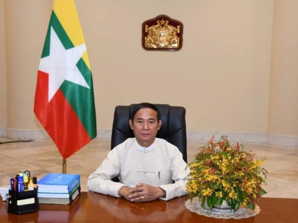 缅甸军方已转移被扣押的缅甸总统温敏及家人