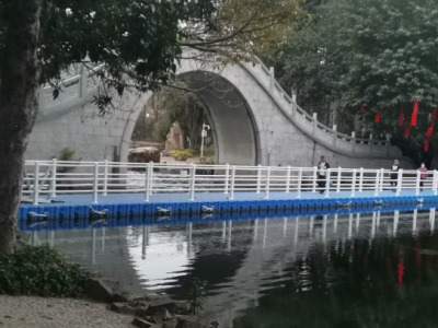 及时回应市民建议，荔枝公园两处拱桥增设无障碍通行设施  
