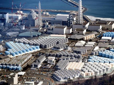 日本福岛核电站53个核污水罐因强震发生位移 