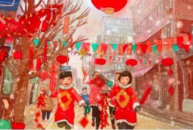 战疫不孤“读” | 老舍：过年
