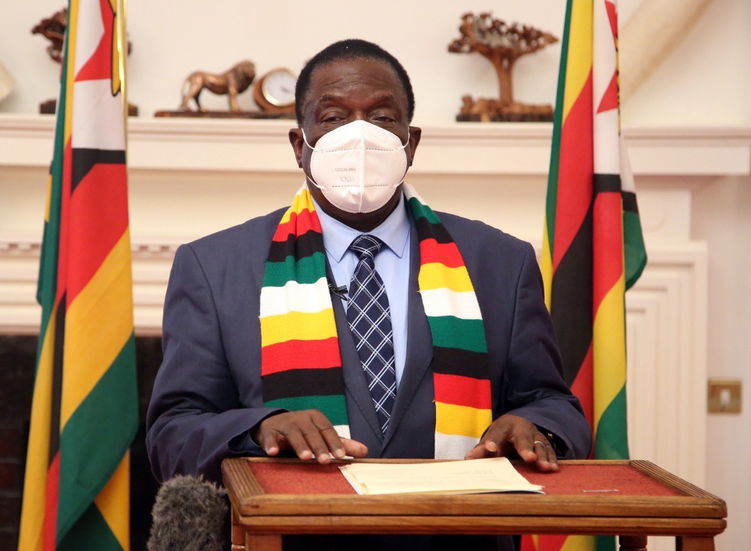 津巴布韦总统感谢中国捐赠新冠疫苗
