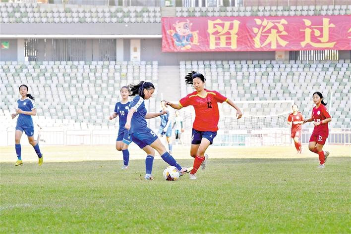 宝安女足坚守训练  整体水平得到提升