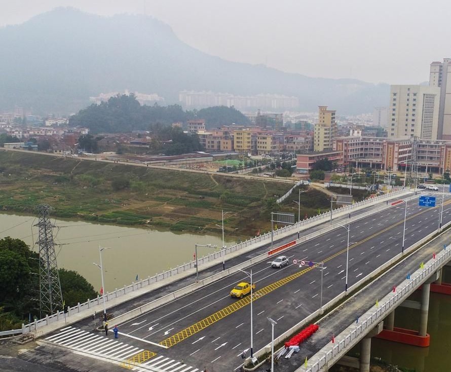 双向6车道 肇庆新兴江一桥今日正式通车