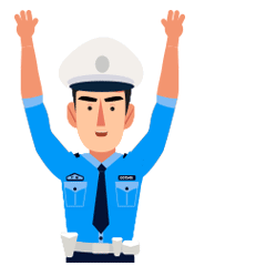 带着一家老小醉酒驾驶 交警惊出黑人脸！？？