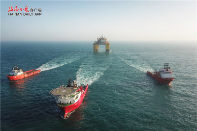 “深海一号”能源站顺利抵达海南 预计今年6月投产