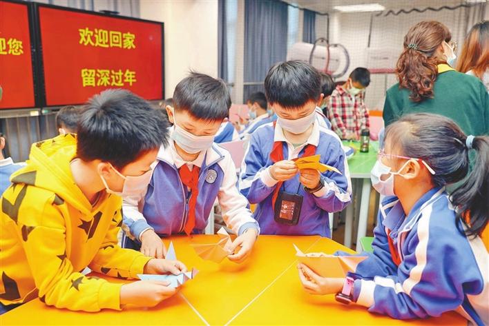 留深过年 乐在其中