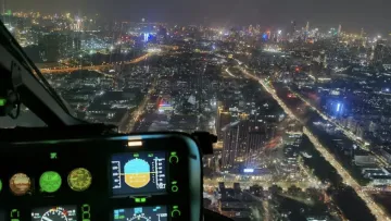 酷！坐直升机瞰鹏城夜景，春节留深可以这样玩