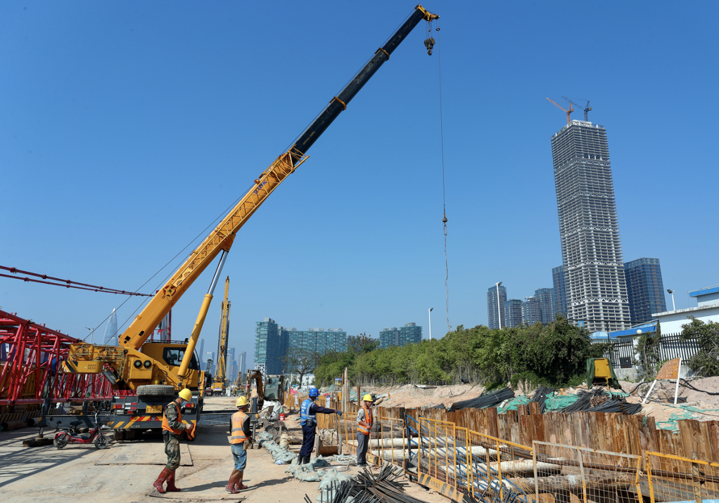 深圳滨海大道交通综合改造工程项目  吹响复工复产集结号