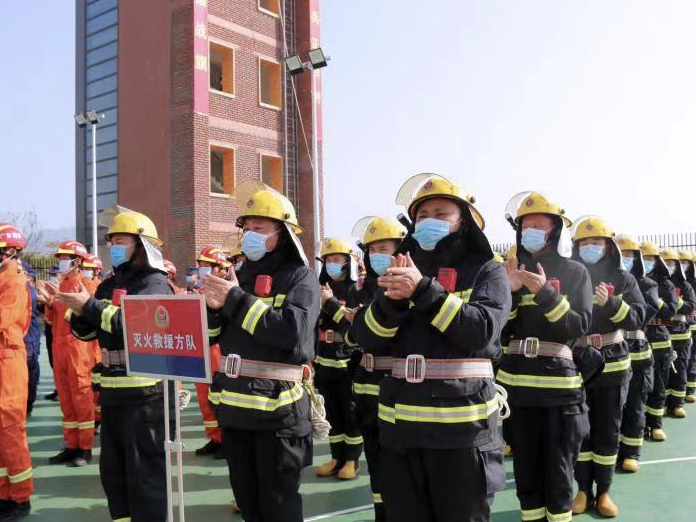 开训！大鹏新区消防救援大队2021年开训誓师大会举行