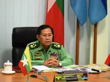 缅甸国防军与联合国缅甸问题特使举行会议，梭温介绍国内现状