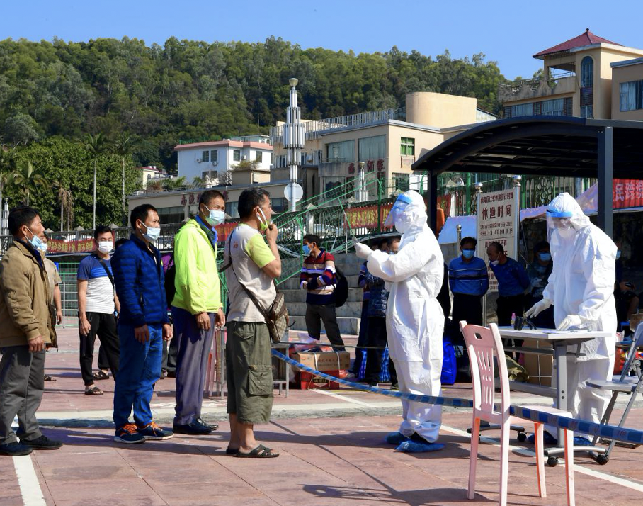 节后流动渔民复工复产，盐田边检高效验放暖心助渔
