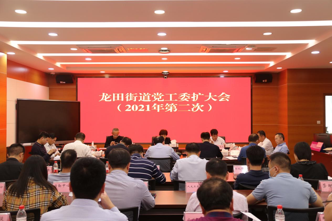 龙田街道传达学习全国“两会”精神              