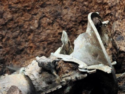 北大考古队：三星堆遗址8号坑发现罕见大型仪仗用器