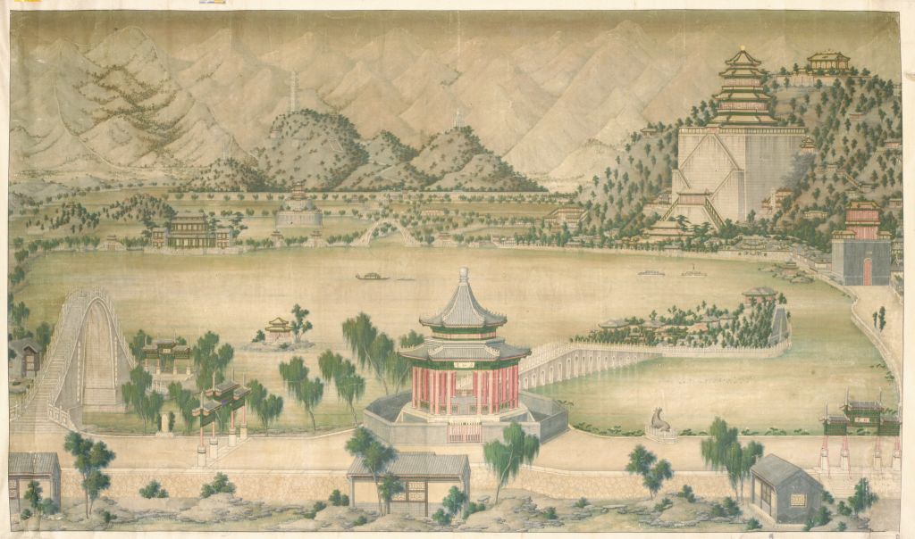 清代皇家赐园与北京大学校园里的鸣鹤园、朗润园等十园