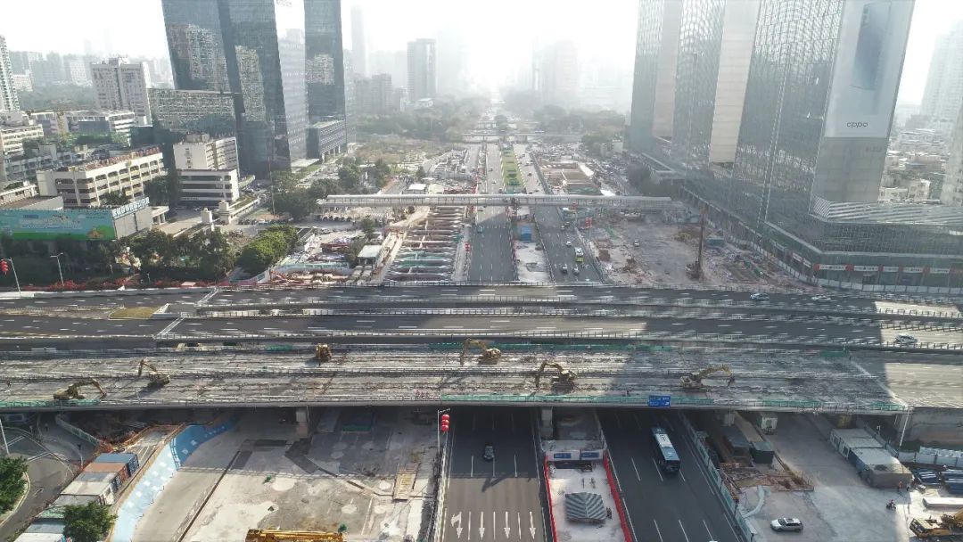四线换乘!深圳岗厦北枢纽来了!预计2022年底投入使用_深圳新闻网