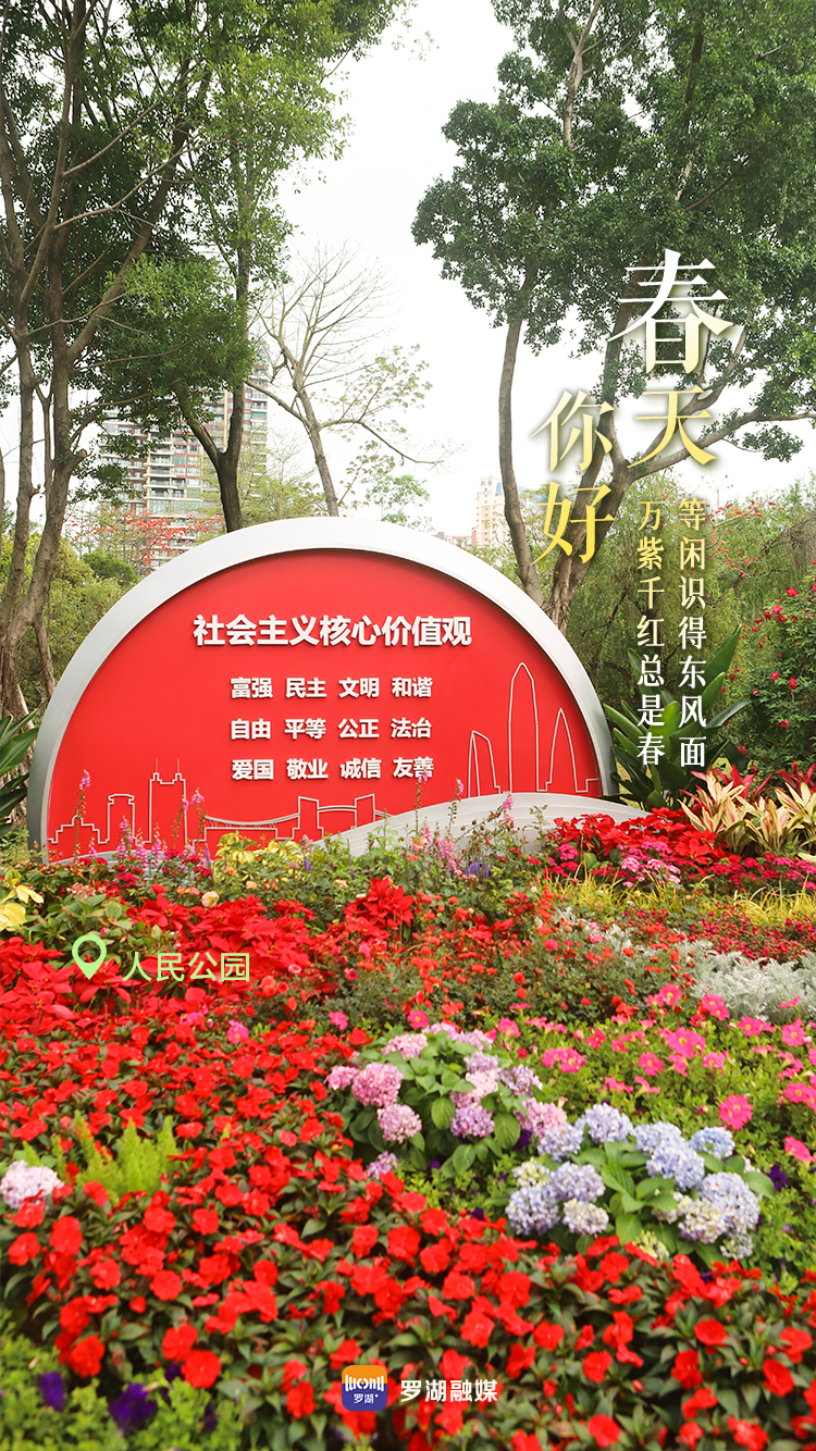 春天你好！罗湖最美“飞花令”，请接招~