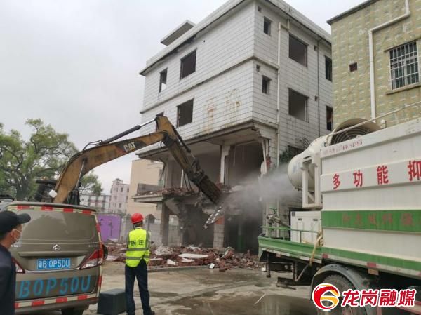 捷报！龙岗河干流碧道项目成功拆除第一批房屋逾1万平米